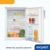 thumbnail of Exquisit Vollraumkühlschrank KS16-V-H-010D weiss | 133 l Fassungsvermögen | Weiß