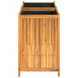 thumbnail of vidaXL Pflanzkübel mit Einlage 100x50x75 cm Massivholz Akazie