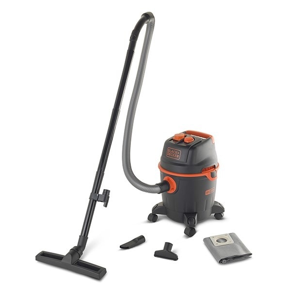 aspiradora deposito 20 litros 1200w toma corriente auto bxvc20pte (51683)