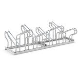 thumbnail of Bügelparker 2158 beidseitig | Fahrradständer für 8 Fahrräder | Abwechselnde Hoch-/Tiefeinstellung | Fahrradparker Bodenparker Mehrfachständer