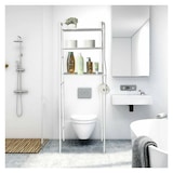 thumbnail of Estantería sobre WC almacenamiento, Blanco, 160x47x25cm