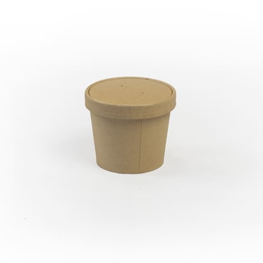 Greenvase - Embalagem para sopa e outros líquidos, com tampa, 350 ml (500 uds)