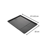 thumbnail of Zenker Ausziehbares Backblech 37 x 52 cm Black Metallic
