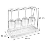 thumbnail of Tescoma soporte para copas de vino con escurridor flexispace 330 x 148 mm