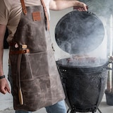 thumbnail of Boska Mr. Smith Küchenschürze Grau Pocket / mit einstellbare Band / Leder / Grau / 855 x 640 x 3 mm