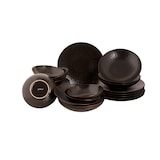 thumbnail of Palmer Serviesset Ruston Stoneware 6-persoons 24-delig Bruin