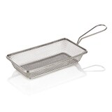 thumbnail of Servier- und Frittierkorb, 22 x 12,5 x 4 cm, Chromnickelstahl