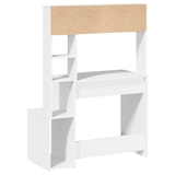 thumbnail of vidaXL Schreibtisch mit Regal Weiß 100x45x140 cm Holzwerkstoff