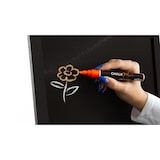 thumbnail of ALLboards Kundenstopper, SCHWARZ, Aufsteller mit Kreidefläche, einseitig 78×44 cm, Werbeaufsteller