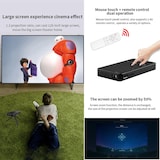 thumbnail of Mini Vidéoprojecteur Portable Android 4K Pico Projecteur Intelligent WiFi + SD 32Go Noir YONIS