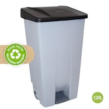 thumbnail of DENOX Afvalbak met pedaal Selective 120 liter. Kleur zwart.