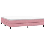 thumbnail of vidaXL Boxspringbett ohne Matratze Rosa 200x220 cm Samt