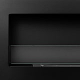 thumbnail of Eingebauter Bioethanol-Wandkamin 120x40 LIVORNO 120 Schwarz