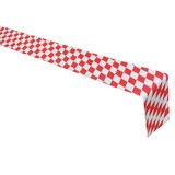 thumbnail of JUNOPAX Papiertischläufer Raute rot-weiß 50m x 0,20m, nass- und wischfest