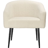 thumbnail of Sessel Mysig beige, dicke Polsterung mit Bouclé-Stoff