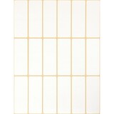 thumbnail of Etiketten 50x19mm VE=5x486 Stück weiß