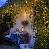 thumbnail of LED Lichtvorhang Eisregen Lichterkette 240 LED 5,9m Innen Außen Weihnachten