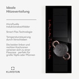 thumbnail of Masterzone 90 Slim Flex Induktionskochfeld Einbau 4 Kochzonen 2 Flex-Zonen ThermoBoost Smart Flex Technology max. 7200 Watt Schwarz