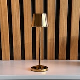 thumbnail of Lumisky Lampada da tavolo senza fili EMILY H25CM Acciaio Dorato