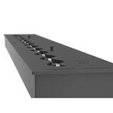 thumbnail of Queimador de bioetanol 120cm em aço inoxidável preto, 5 lt