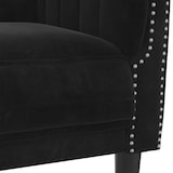 thumbnail of vidaXL Sofa 3-Sitzer Schwarz Samt