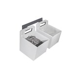 thumbnail of Hailo Wäscheschrank 3271841 Laundry Area LA Utensilienbehälter weiß grau