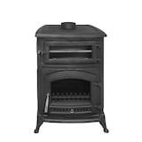 thumbnail of Estufa de leña con horno ANTARES IRON 24.28 kW, fundición completa, calienta hasta 305 m³, alta potencia