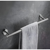 thumbnail of TOJ Living Handtuchstange – 60 cm – Edelstahl – Silber – Wandmontage – Handtuchhalter