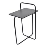 thumbnail of LOFT42 Easy Bijzettafel met Tijdschriften- of Krantenbak - Metaal - Mat Zwart - 62x28x37