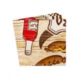 thumbnail of MANK Serviette Airlaid BBQ, 40 x 40 cm, 50 Stück - Barbeque Grillen Grillfest