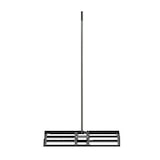 thumbnail of COSTWAY césped nivelación rake metal, césped rake con manija ergonómica, nivelación de suelo de arena, rake nivelador de superficie