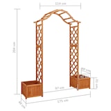 thumbnail of Pergola de jardin avec jardinière Bois pin massif Modèle AbriClassique 44