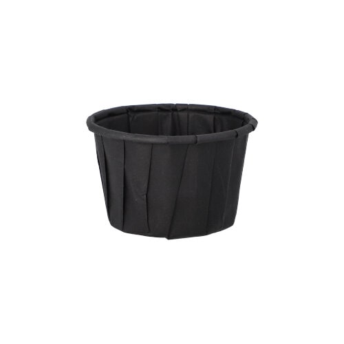 250 Dressingbecher, Papier 35 ml Ø 5 cm · 3,1 cm schwarz