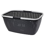 thumbnail of Tragbarer  Einkaufskorb Wäschekorb Wäschesammler Henkel 23 Liter