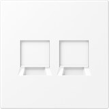 thumbnail of Jung Abdeckung 2-fach LS 1969-2 WE WWM LS1969-2WEWWM