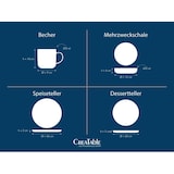 thumbnail of CreaTable Nordic Festive Creme Kombiservice 16-tlg Steinzeug