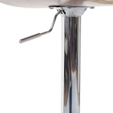 thumbnail of Barhocker HWC-A47, Barstuhl, Holz Bugholz Retro-Design ~ grau, Kunstleder schwarz