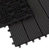 thumbnail of Klickfliese Terrassendiele "Royal" - 30 x 60 cm - Für Innen und Außen geeignet - Witterungsbeständig (Anthrazit)