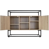thumbnail of tectake Aparador Oldham 100x38x80,5cm  Madera Industrial Clara, Roble Sonoma