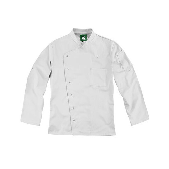 Men´s Chef Jacket Turin GreeNature | Größe: 58 | grau