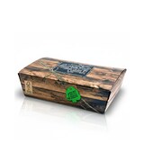 thumbnail of Snack-Box klein 600Stk, to go, take away, kompostierbar, rustikales Holzmotiv, fett- und feuchtigkeitsabweisend