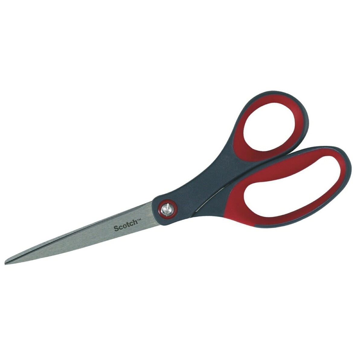 Präzisions-Schere 20cm mit Komfortgriff rot/grau