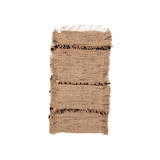 thumbnail of Bazar Bizar Bestekhouder van katoen 13x25x1 cm naturel zwart