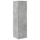 thumbnail of vidaXL Apothekerschrank Betongrau 40x41x144,5 cm Holzwerkstoff