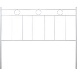 thumbnail of Cabecero de forja Gema, color Blanco Cabezal para cama de 90 cm, Cama 95 cm x 125 cm