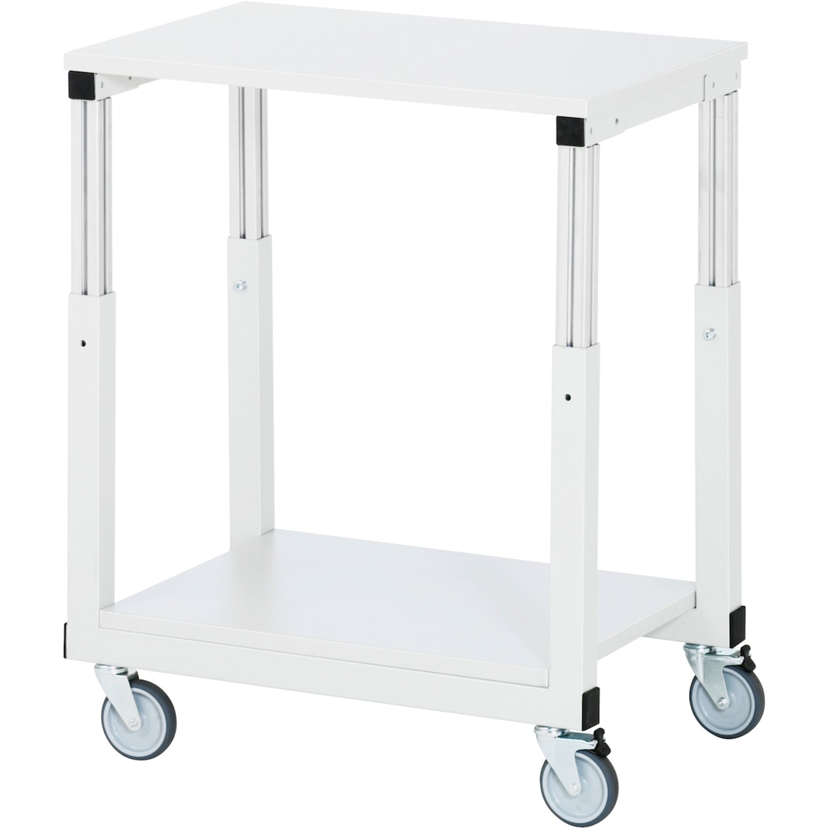 Tischwagen Serie E M-Platte 22mm 700x500x650-1000mm lichtgrau
