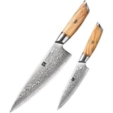 thumbnail of XinZuo - Damascus messenset 2-delig - B37 Lan series