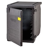 thumbnail of Cambro Cam GoBox® Frontlader 40c60cm schwarz inklusive 2er Set Edelstahlschienen, 1 Stück im Karton - EPP4060FADJR110