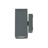 thumbnail of Lampada da parete angolare per esterni ONTARIO 2x GU10 max. 35W vetro alluminio fuso antracite LE51302