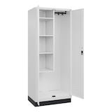 thumbnail of C+P Putzmittel-Spind Classic PLUS, Sockel, 2 Abteile, 1950x800x500mm, 9016/9016